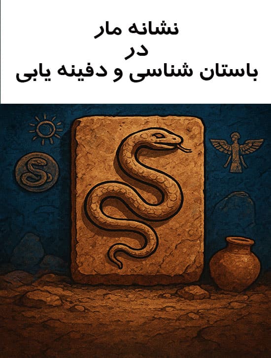 نشانه مار در باستان‌شناسی و دفینه‌یابی: راهنمای جامع تحلیل علائم باستانی